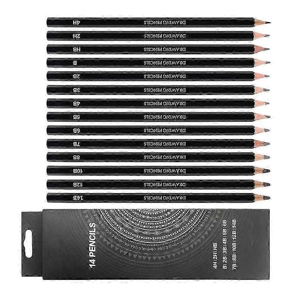 Potloden Professionele Schetspotloden 17.50X0.90X0.80cm 14Set