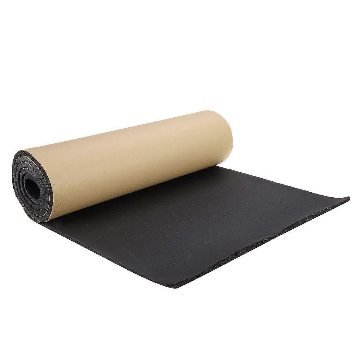 Insulation Mat Car 200 cm x 50 cm 6 mm Sound Insulation Closed Cell Foam for Trucks Anti-Noise Heat Barrier 1 Roll