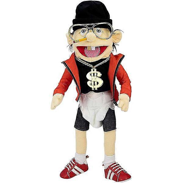 Jeffy Soft Plush Hand Puppet Collectible Doll Jeffy Finger Puppet Toy For Puppet Play Teaching Kids Toddlers Children