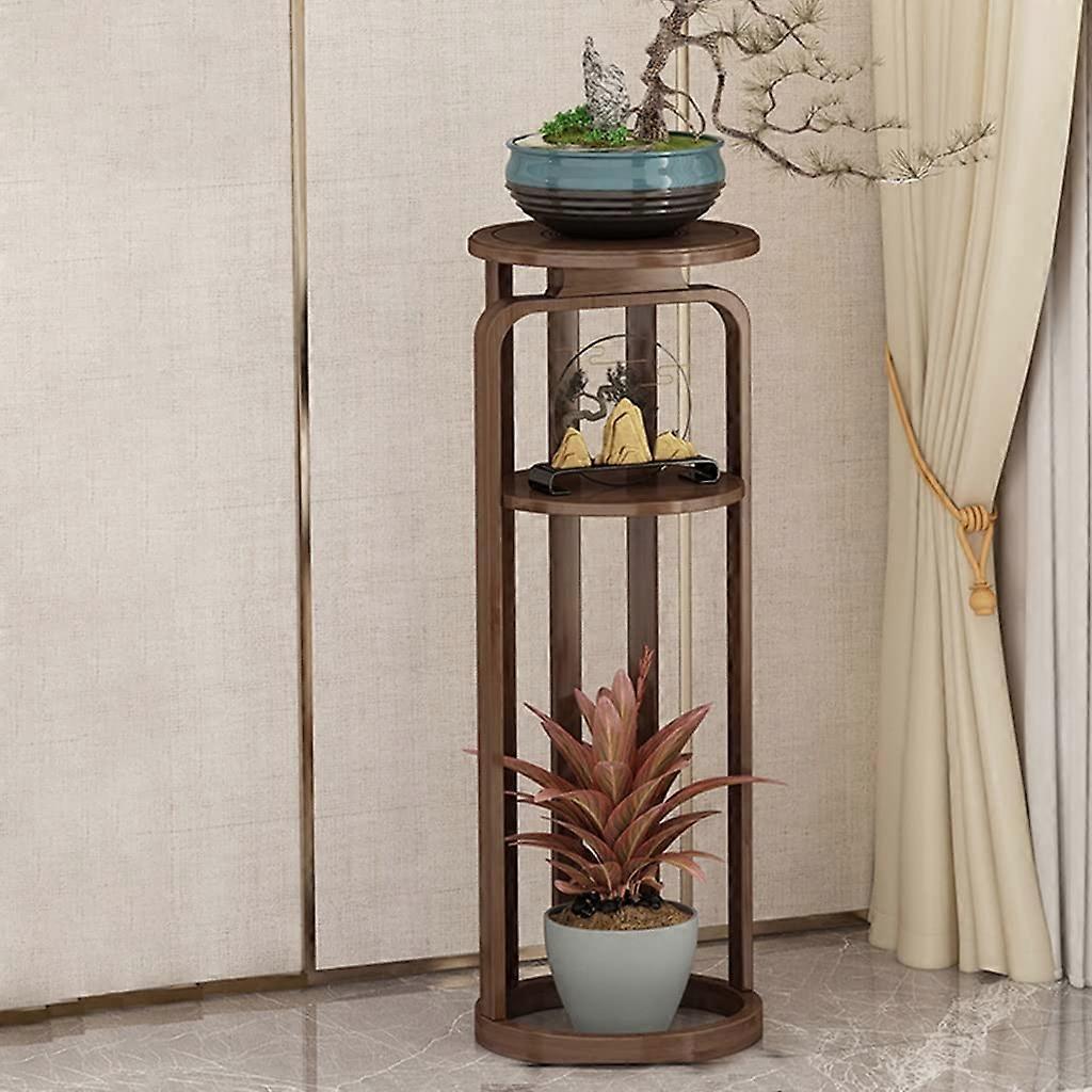 Tall plant stand shelf for indoor and outdoor use, tiered flower pot holder for corner spaces