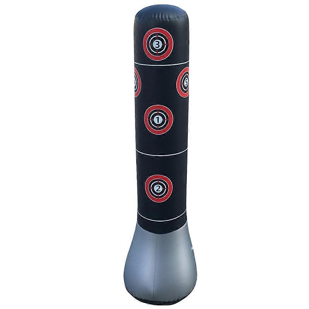 Inflatable Boxing Tumbler Fitness Tool For Kids Martial Arts Fans 150X25X25 Cm Assorted Color Kicking Practice 1Pcs