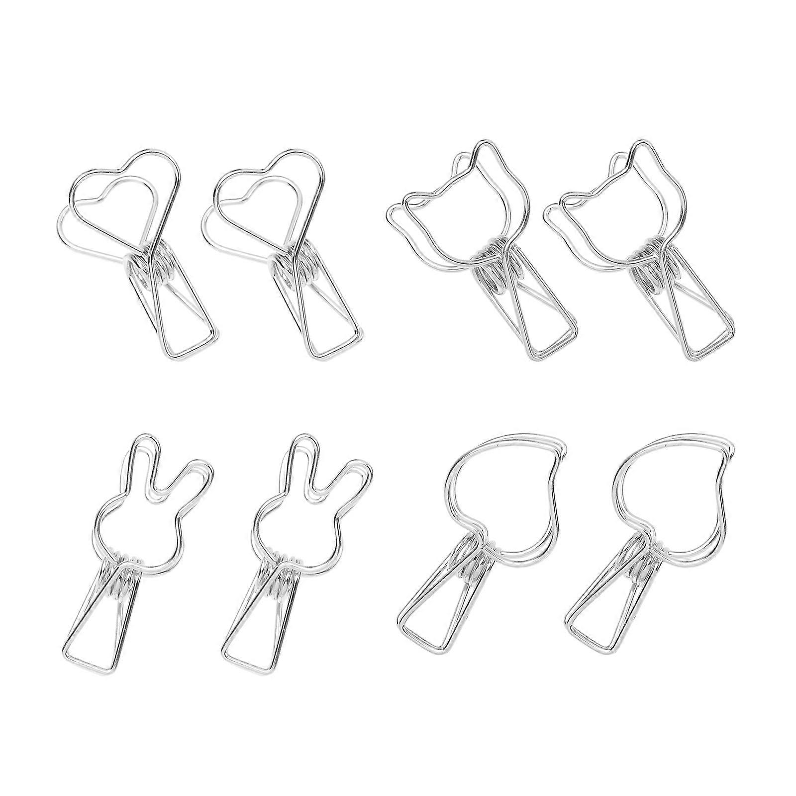 Practical Design Stainless Steel Clips 20Pcs Specifically For General Users Hanging Use
