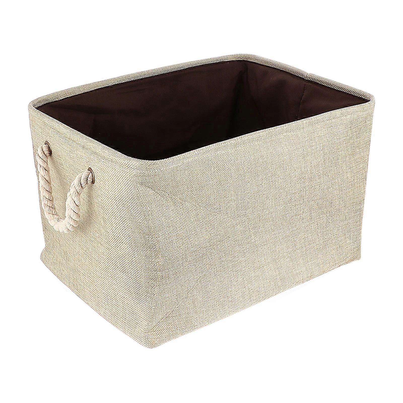 Storage Basket Linen Sundries Organizer for Storage Use 1Pcs Foldable Container