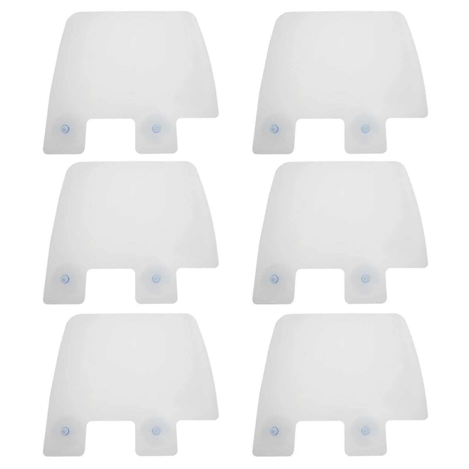 Transparent Sink Splash Guard with Suction Cups for Kitchen Gas Stove Protector to Prevent Water