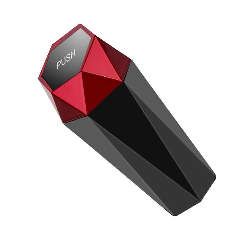 1pc Automobile Mini Storage Box Vehicle mounted Trash Can Desktop Storage Box