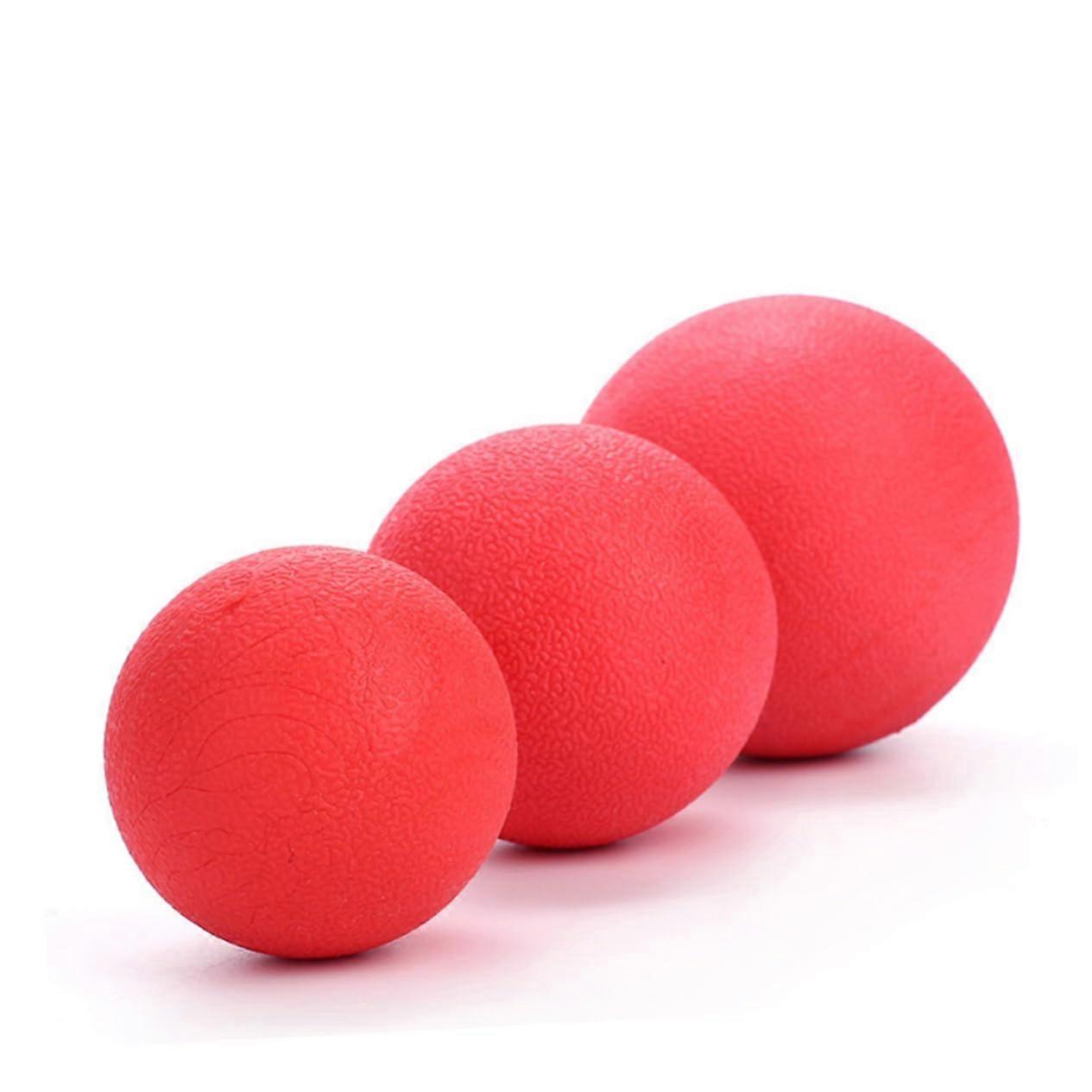 Pack of 3 Dog Balls, Super Bouncing Rubber Balls for Interactive Play with Puppies