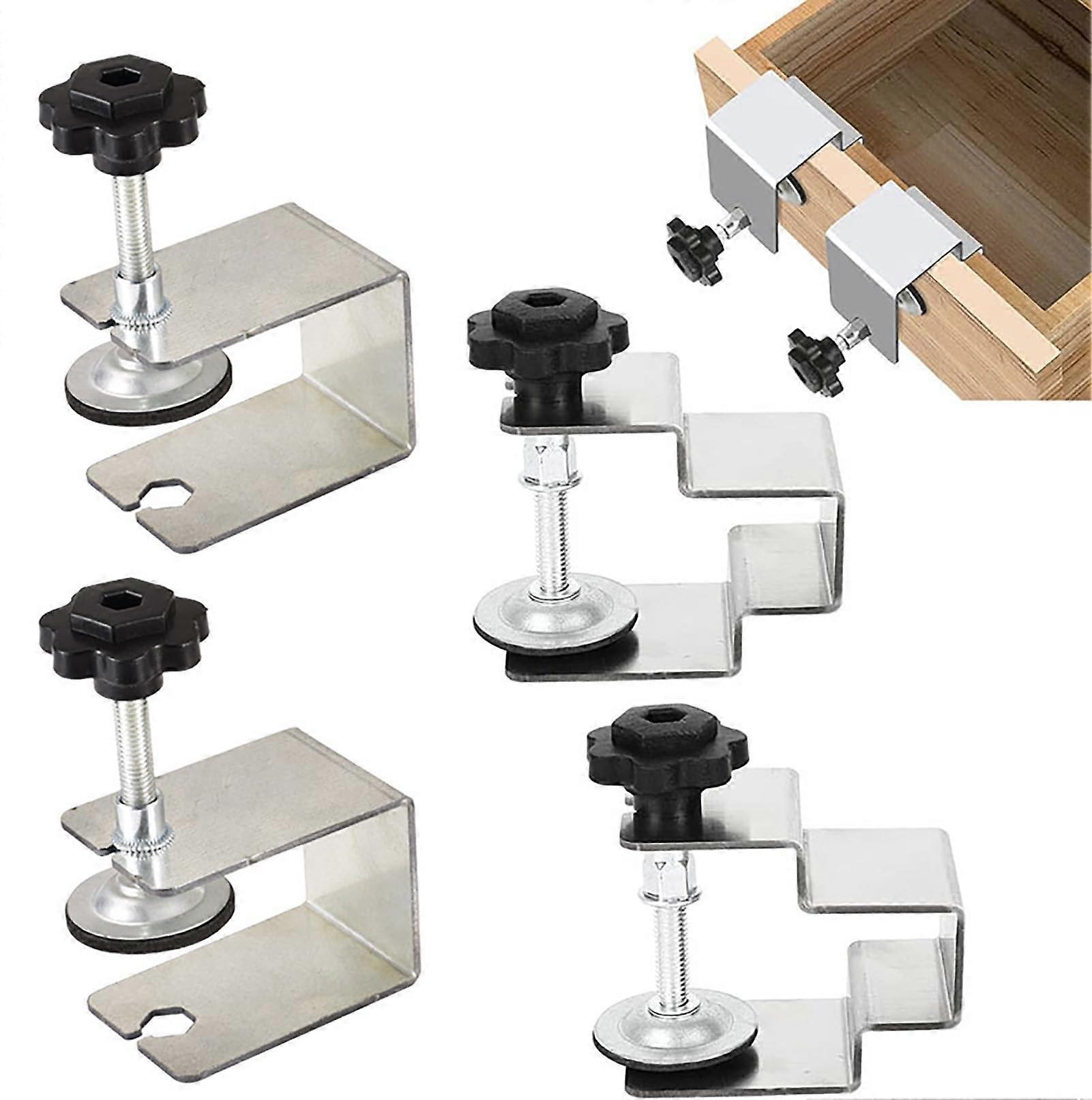Universal Cabinet Installation Clip, Drawer Panel Mounting Fastening Clip, Suitable for Woodworking