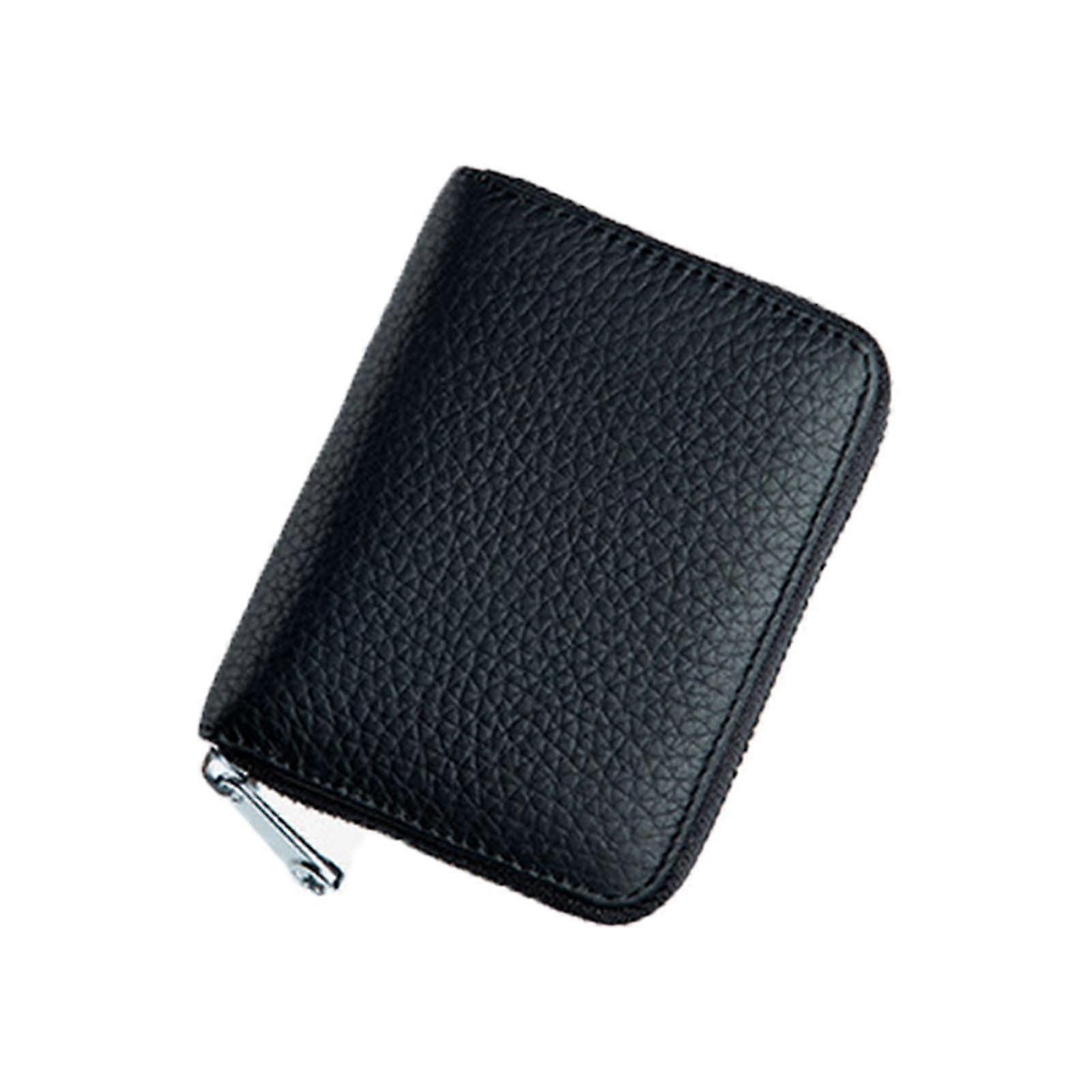 패션 명함 홀더 차단 은행 신용 카드 ID 케이스 지퍼 가방 지갑 주최자 여성 남성