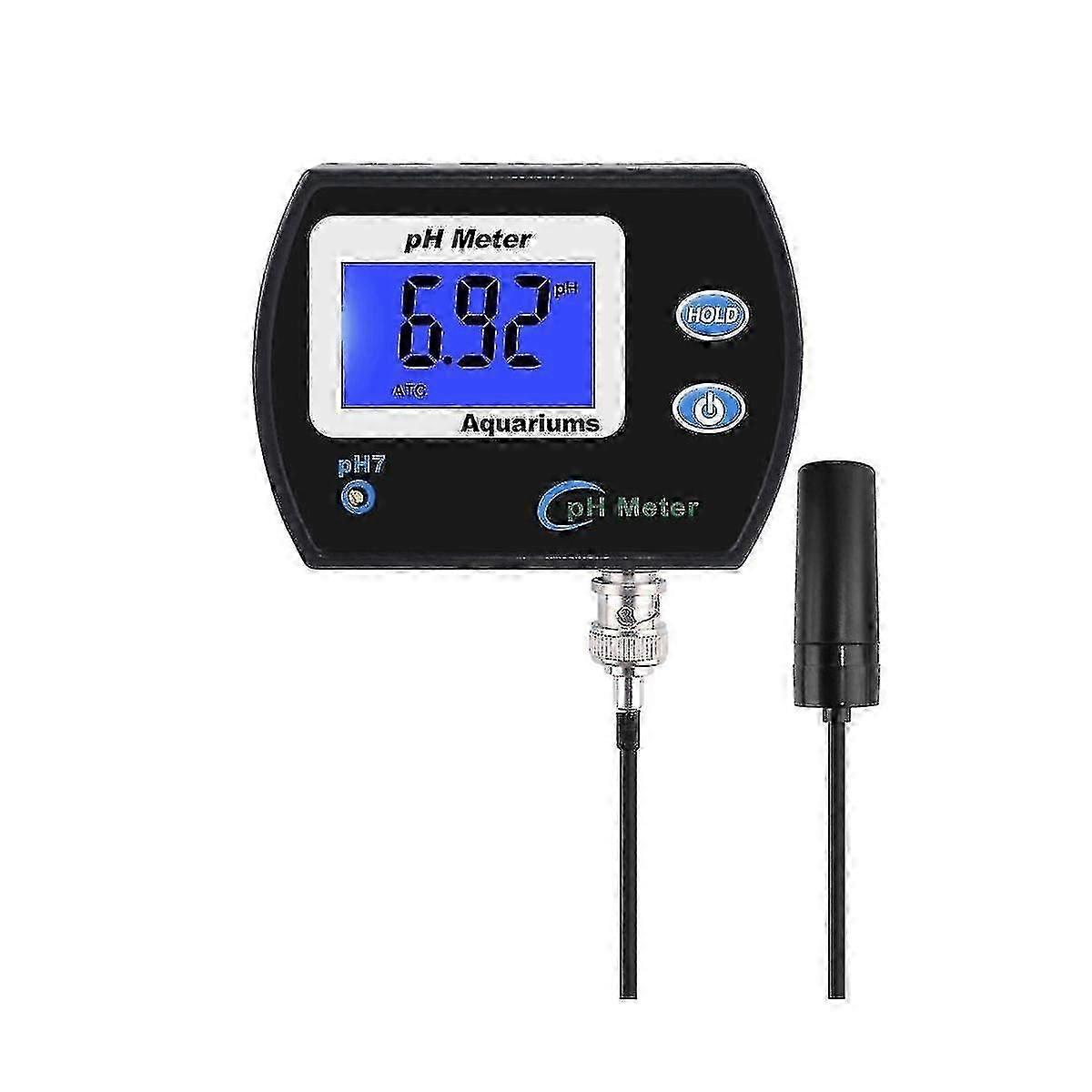 Accurate PH Meter for Aquarium Multi-Parameter Water Quality Monitor Online PH Monitor Acidometer U-Yvan