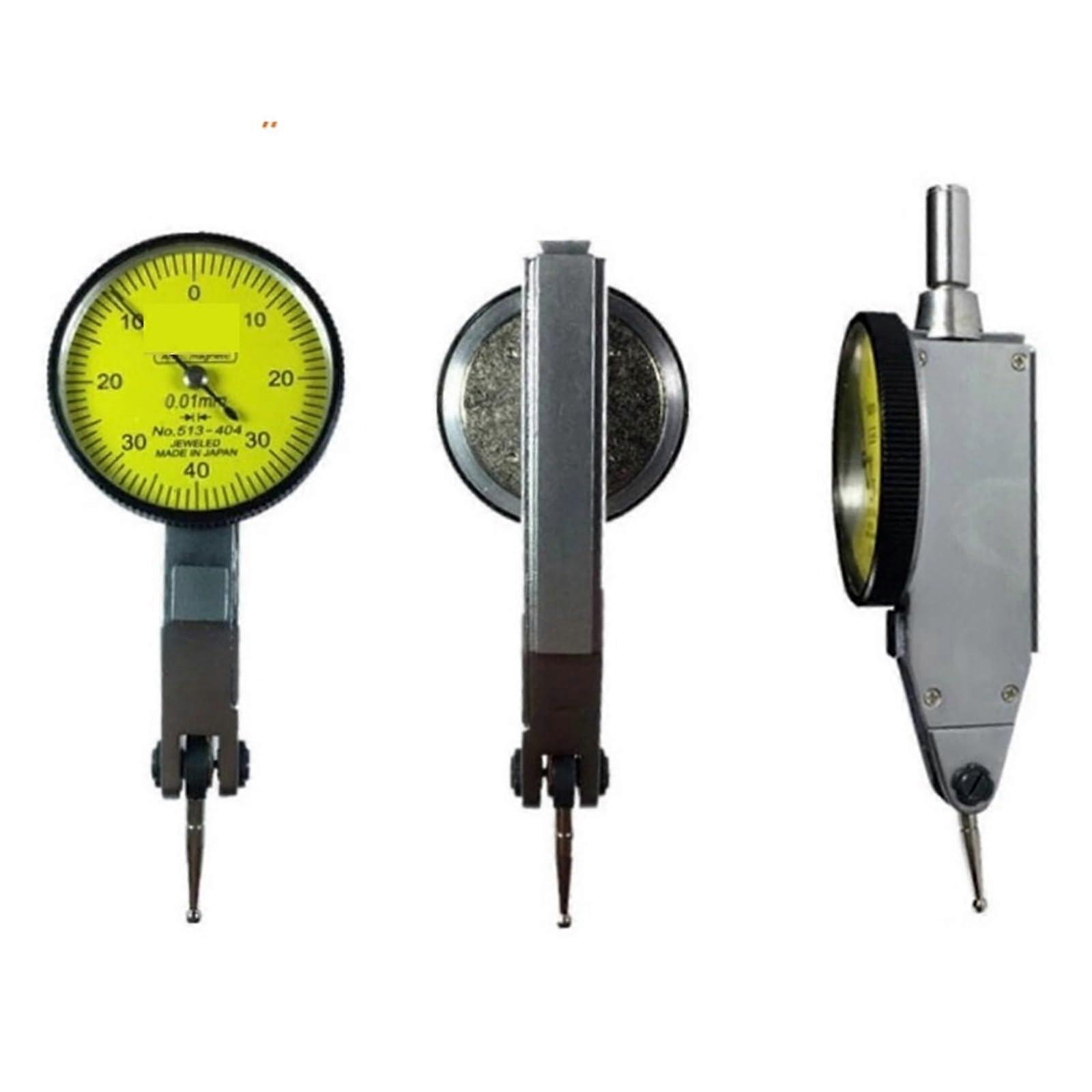 Dial Indicator 513404 Analog Lever 0.01 Accuracy 00.8mm 25mm