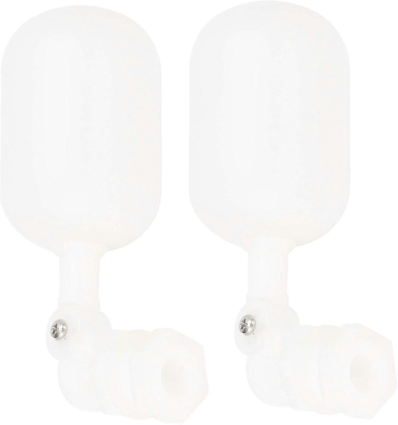 2pcs G3/8 Male Thread Float Valve with Adjustable Arm Auto Shut Off Plastic Float Valve for Water Tank Mounting