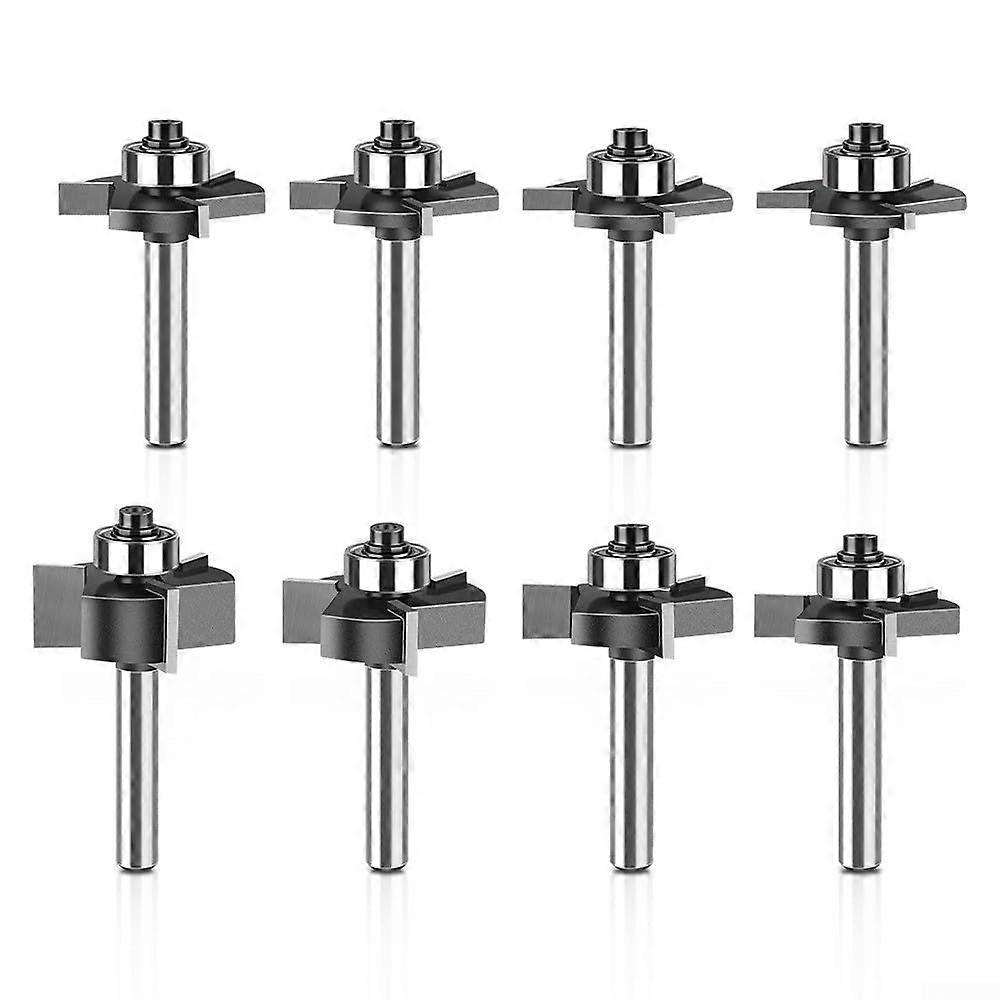 T-Slot Router Bits Dynamic Performance 14 Inch Length 3/32 Inch Cutter Diameter 1/4 Inch Shank For Professionals
