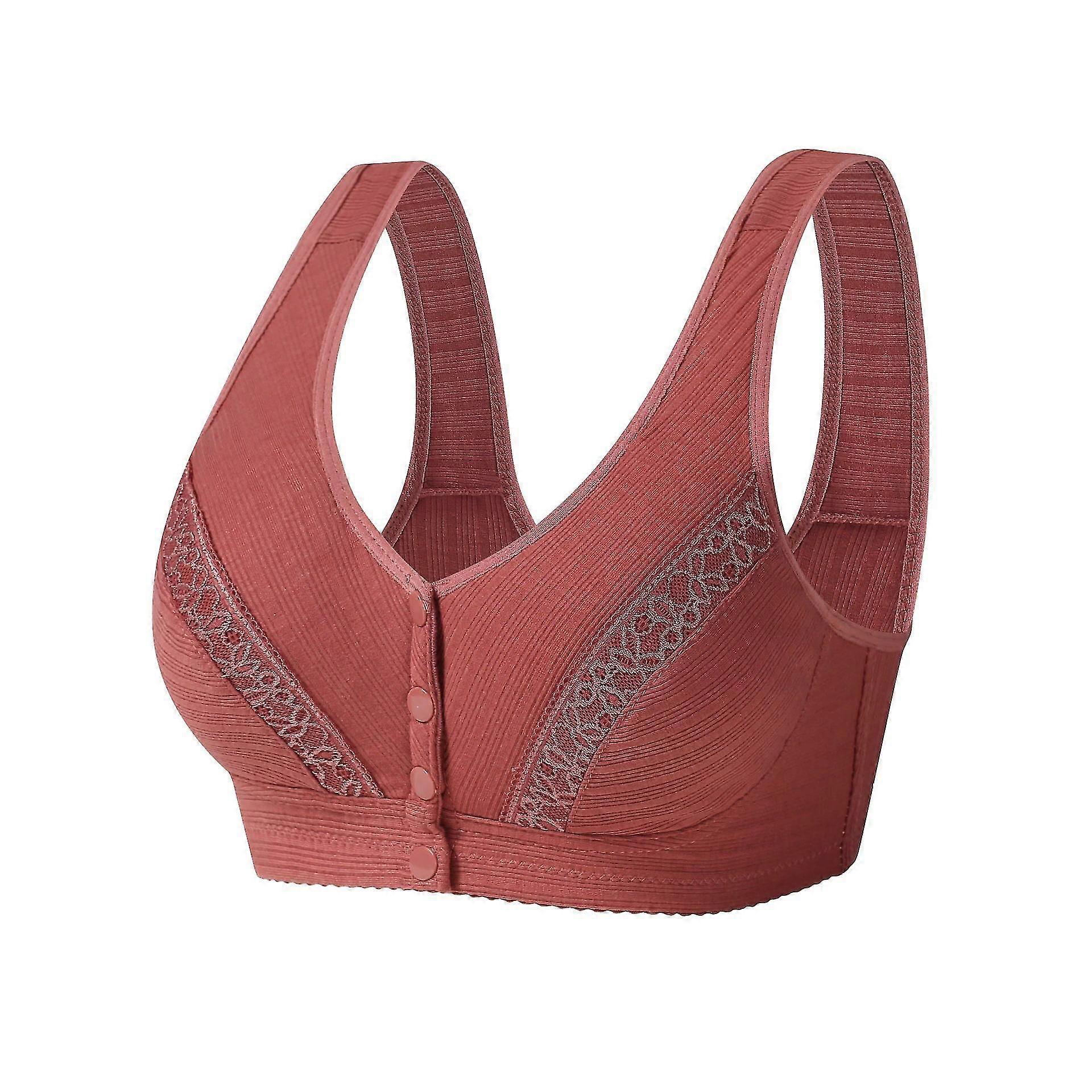 Dames Button Front Soft BH