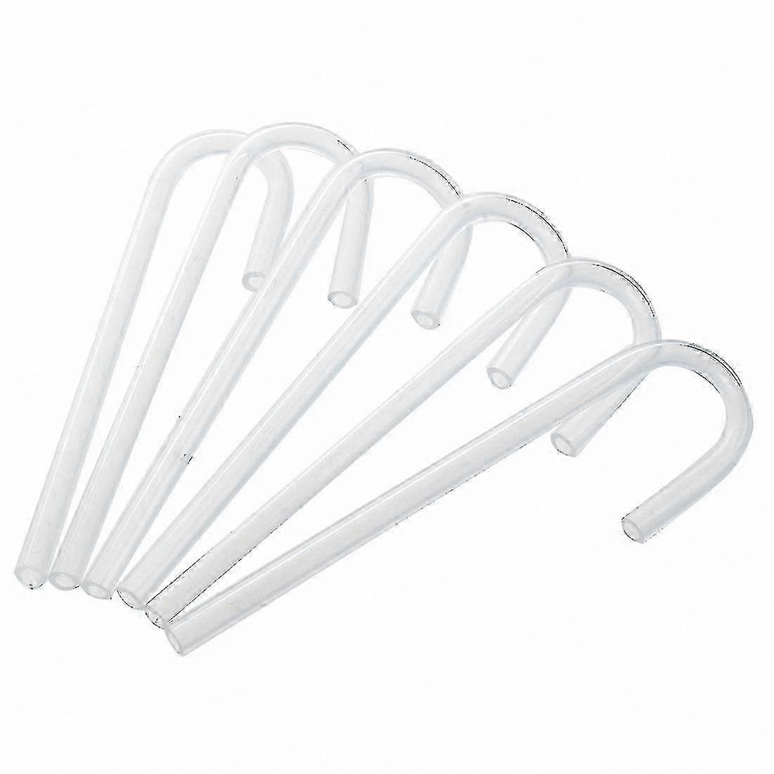 6-Pack U-Shaped Acrylic Tubes for Aquarium CO2 Diffusion Systems