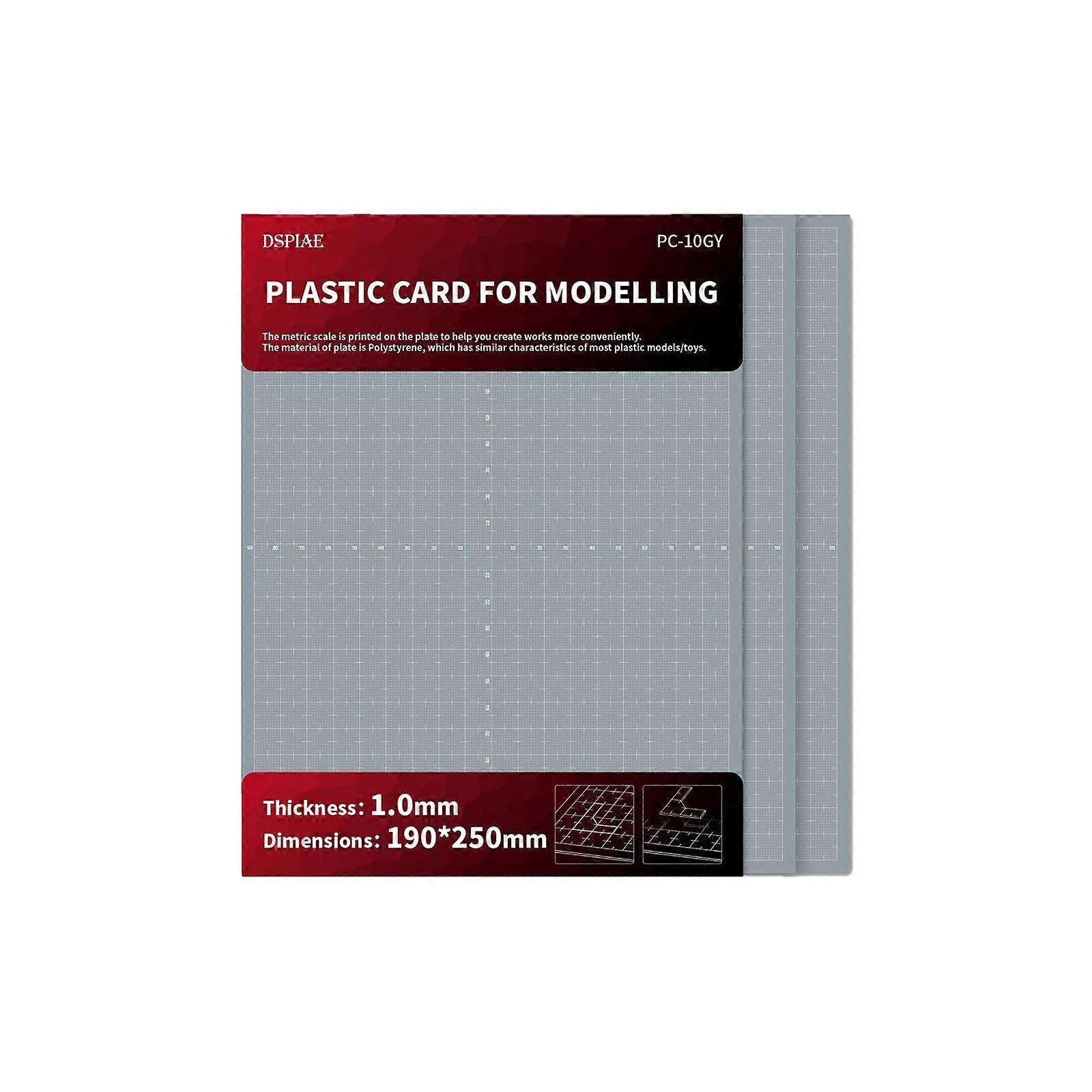 DSPIAE PC-GY Plastic Plate for Modeling 03GY 05GY 08GY 10GY