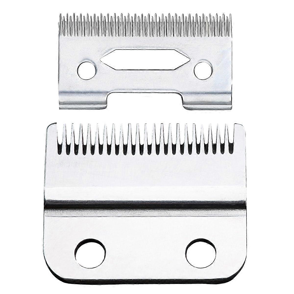 Fifth Generation Stagger Sharp Universal PRO Hair Clipper Replacement Blades For WAHL Clipper And Magic Clip 8148 Silver