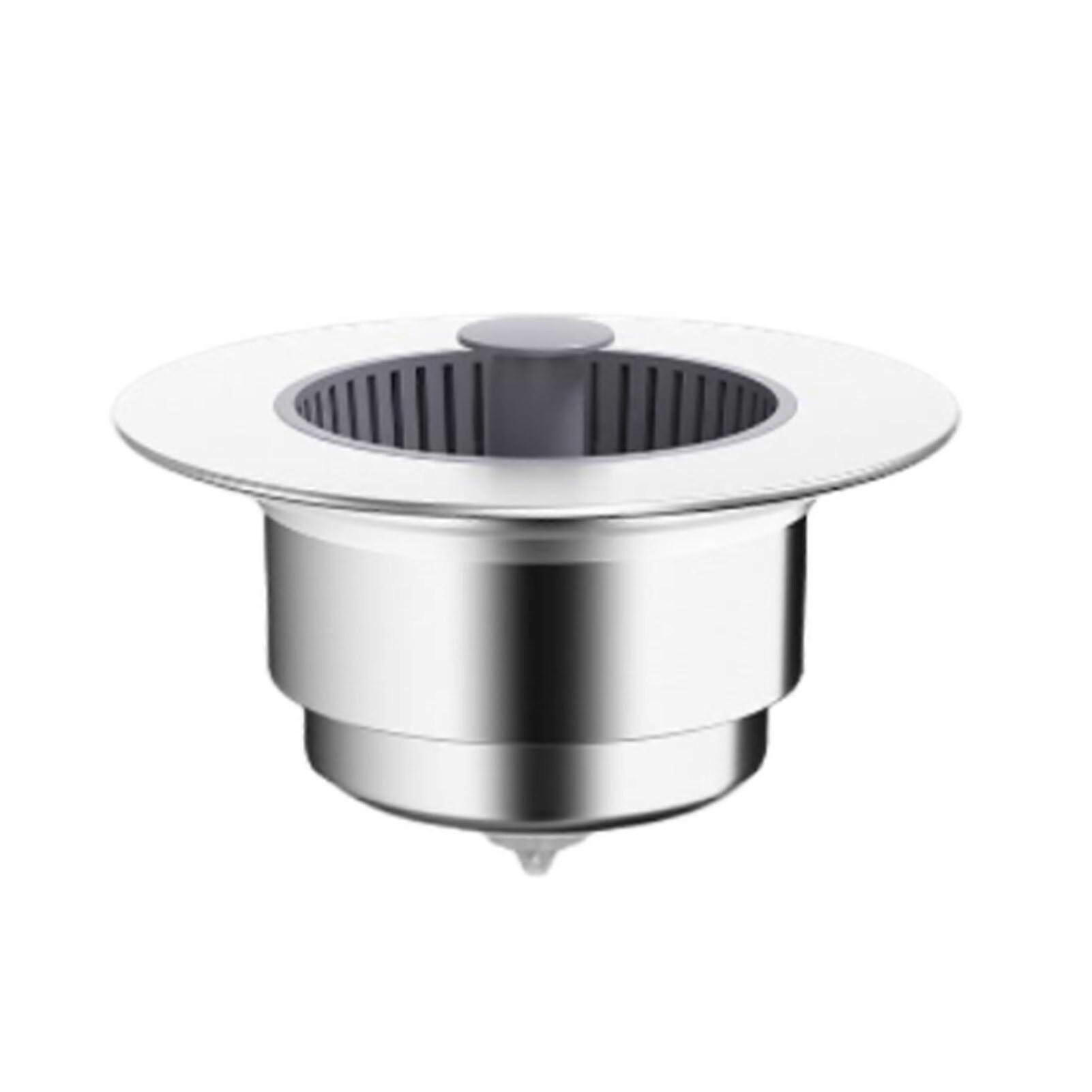 Reusable OdorProof Leak Plug For Kitchen Sink, Plastic, Keeps Odors Out, Drain Plug, Universal Size
