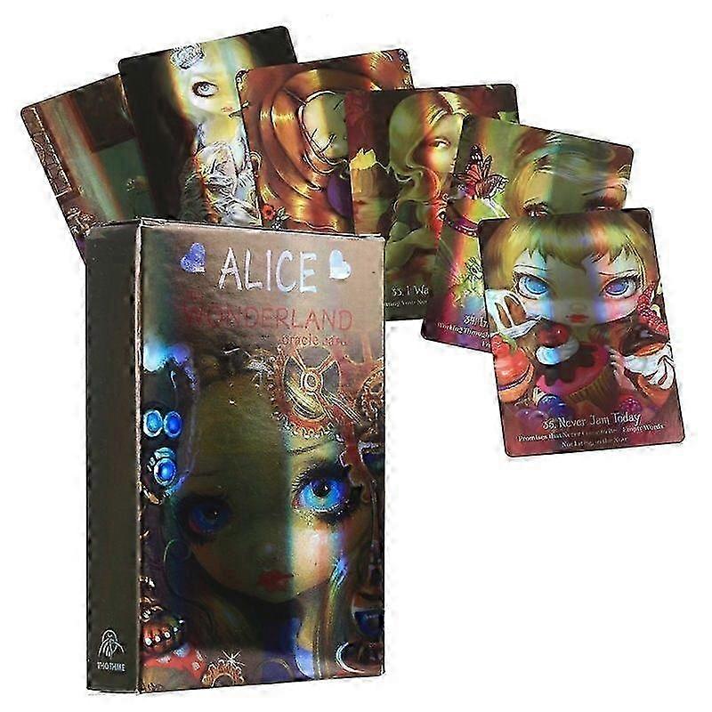 Alice in Wonderland Oracle Cards Deck: Divination & Reading