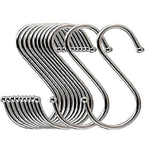 20 Pack S Shaped Coat Hooks for Kitchen