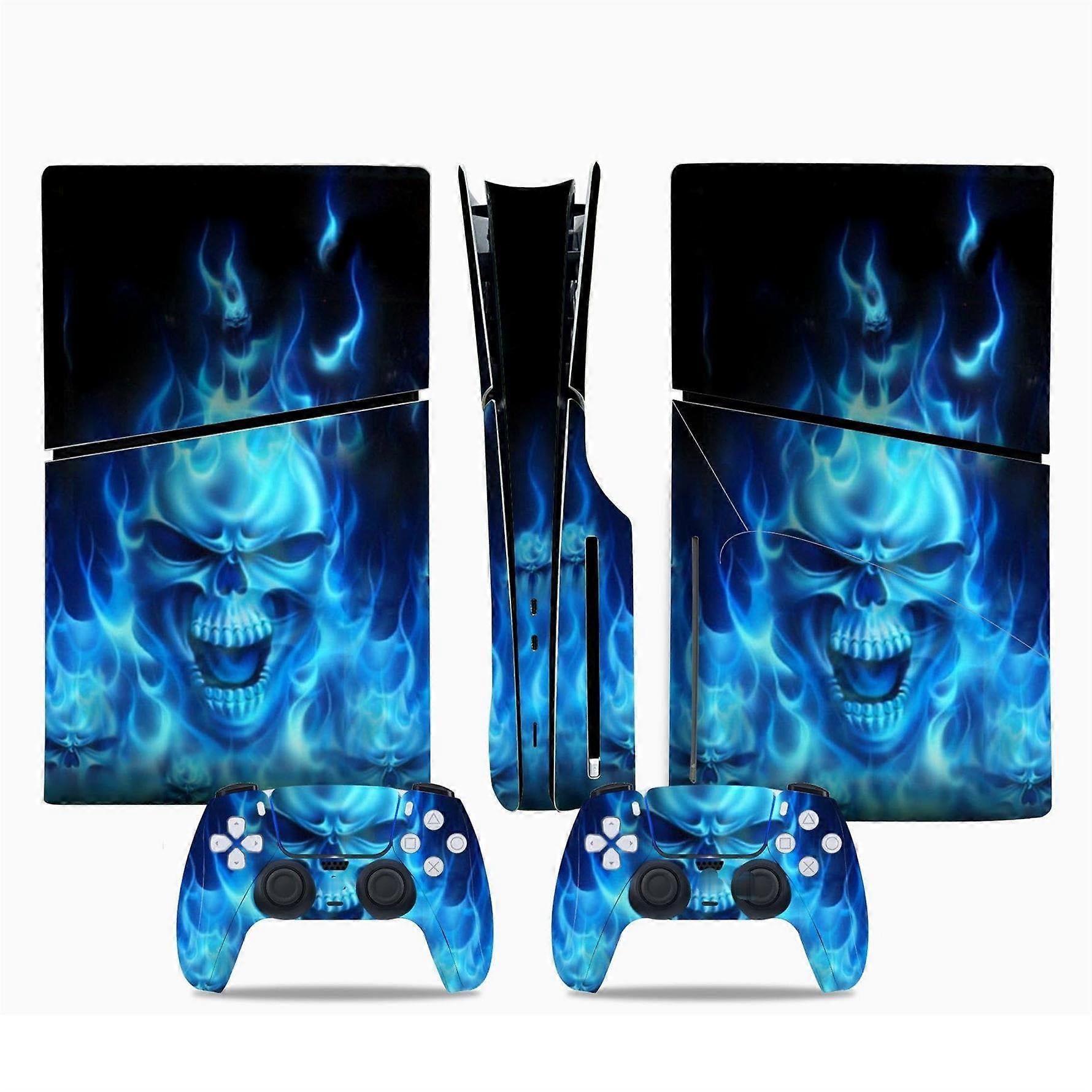 Anti Scratch For PS5 Slim Skin Disc/Digital Vinyl Skins For Console And Controller Scratch Resistant 49053 Size Version