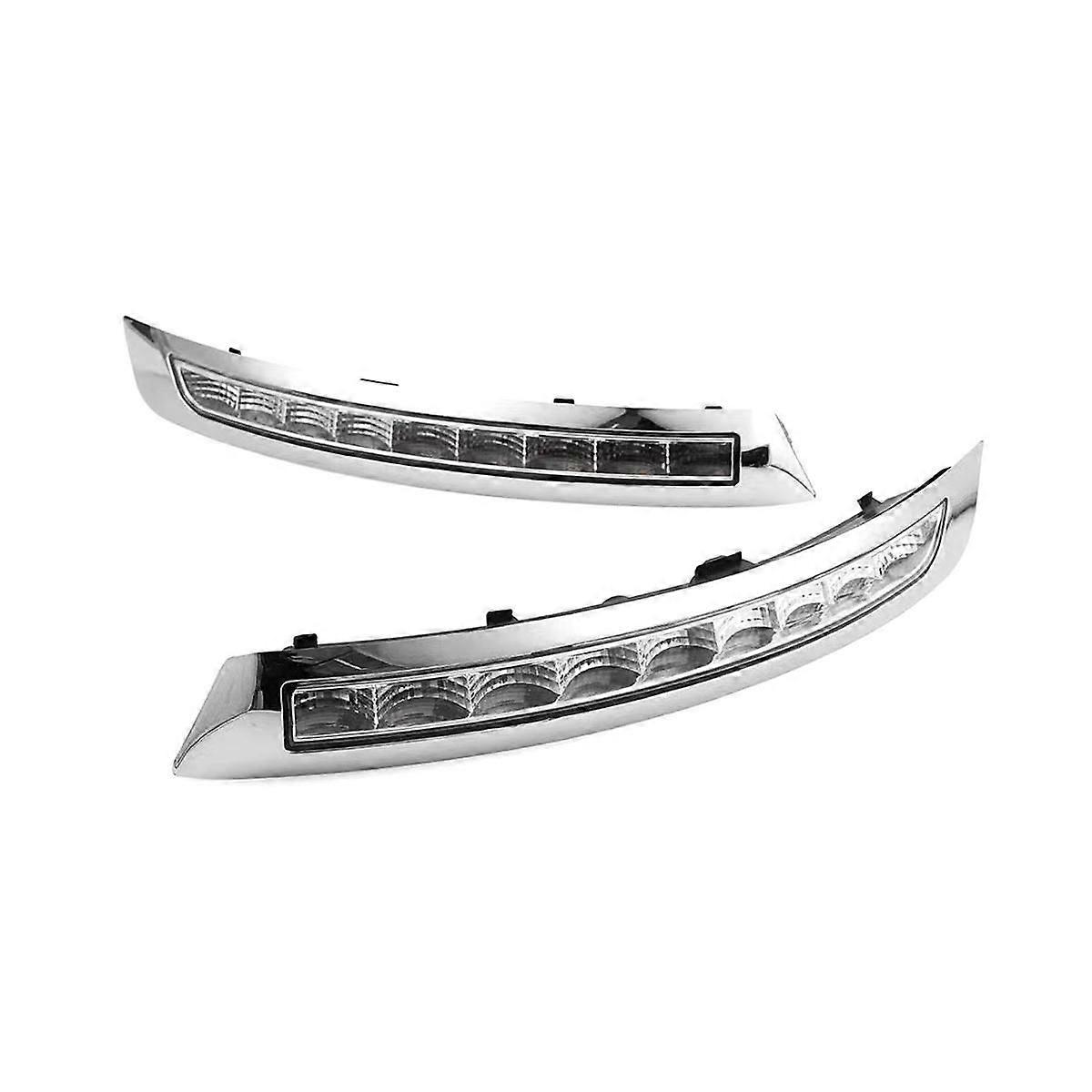1Pair for XC90 2007-2013 LED DRL Turn Signal Daytime Running Light Daylight Fog Lamp