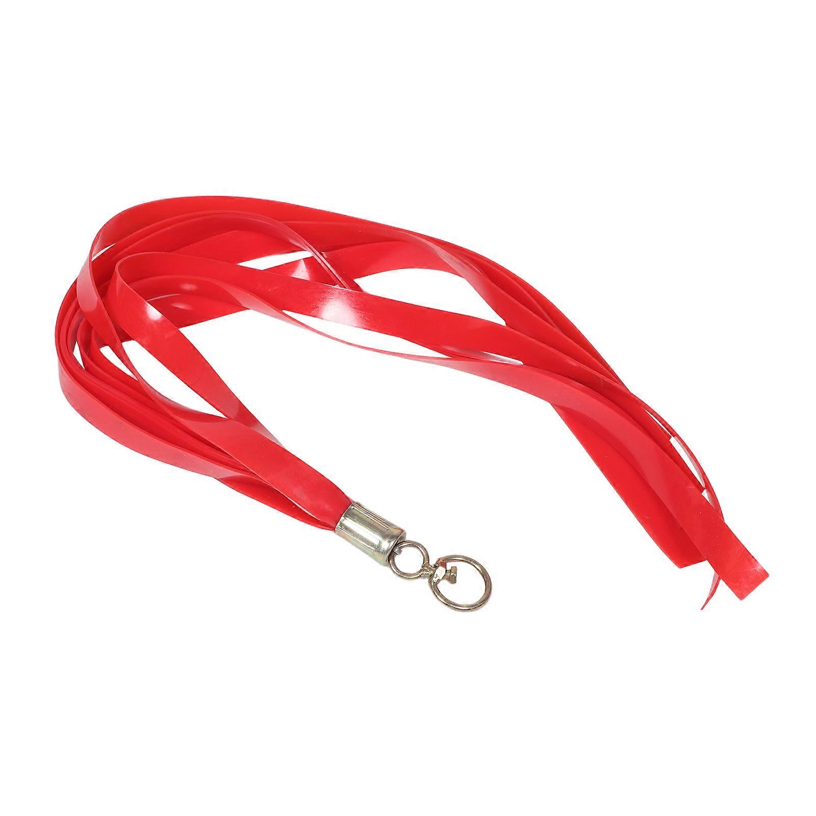 Red PVC Mud Guard Strip for Trucks and Cars Decorative Mud Removal Accessory Easy Installation 10.5 x 4.5 Inches