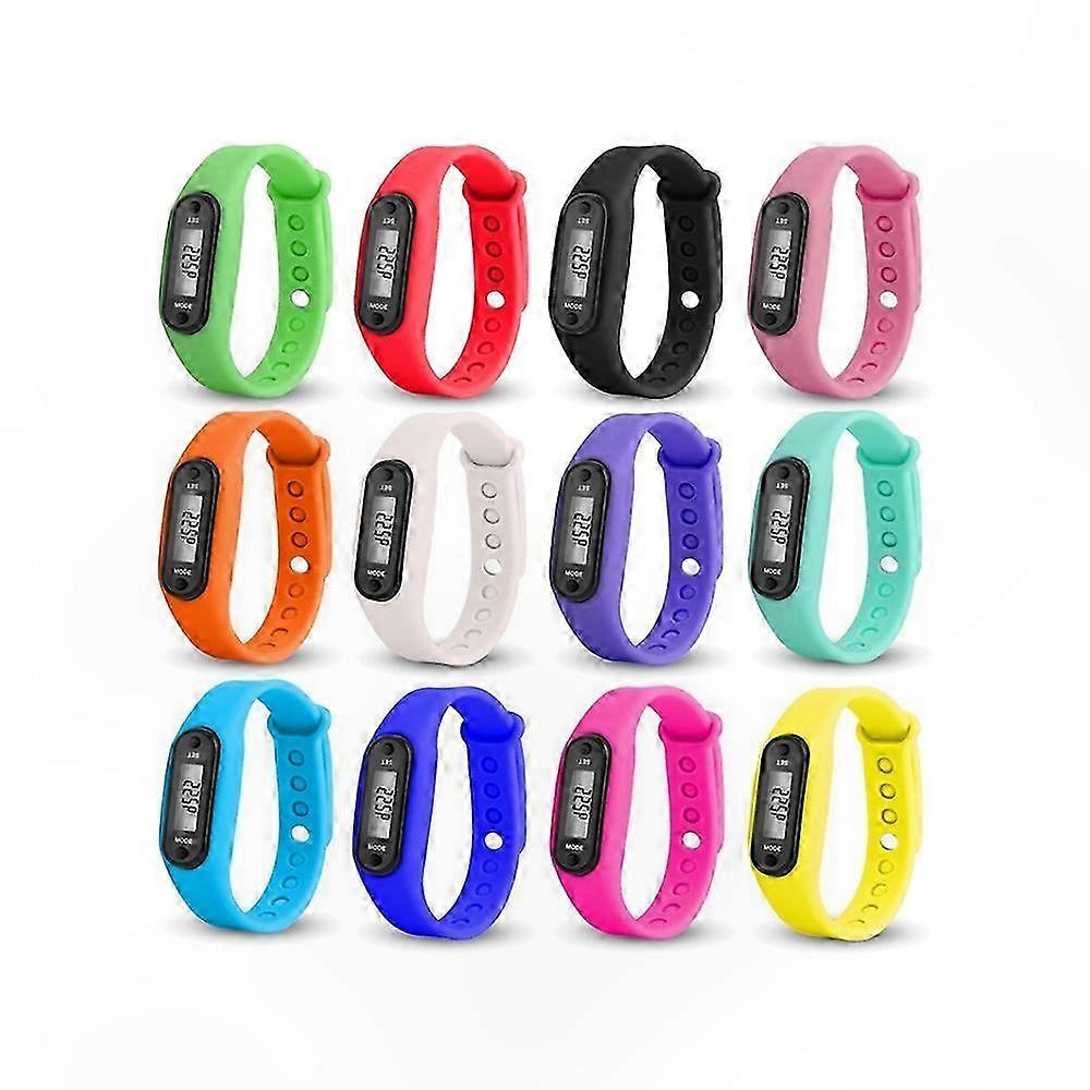 Fitness Tracker with Step Count and LCD Display for Adults and Kids