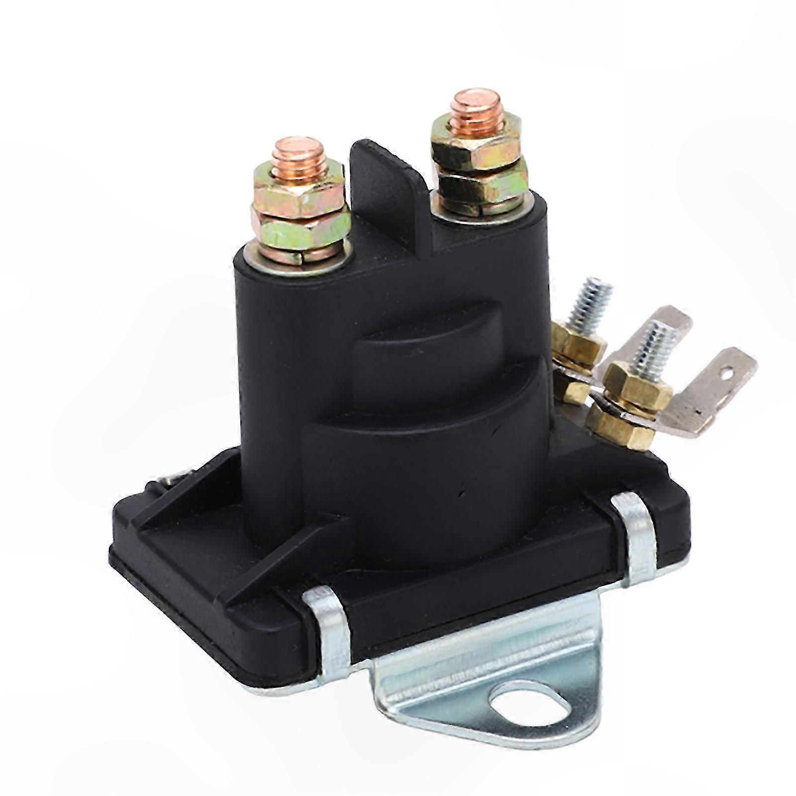 12V Marine Starter Relay Solenoid Replacement with Strong Metal Construction for Sensitive Applications