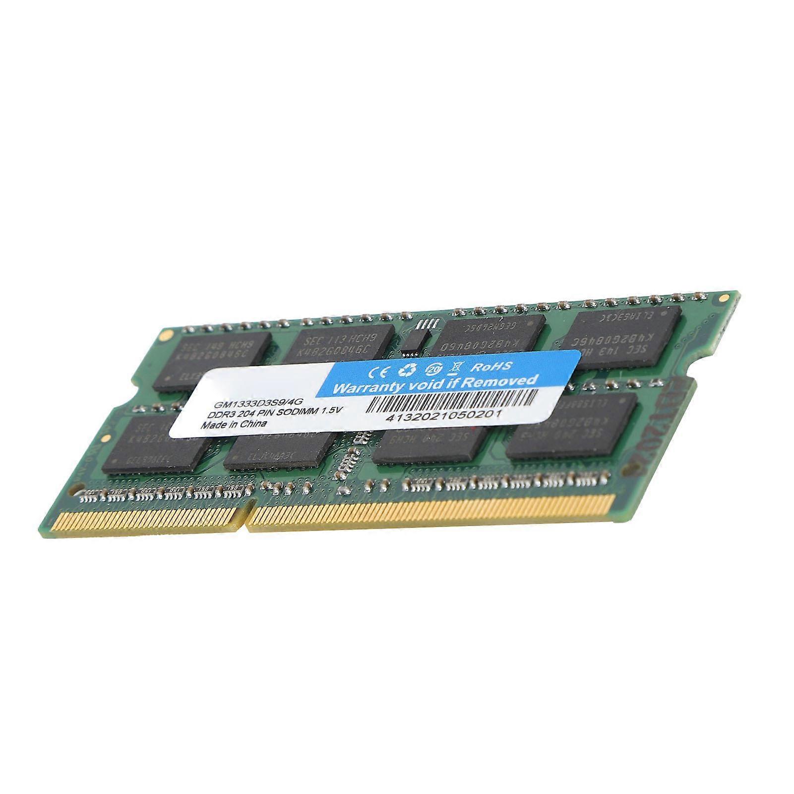 DDR3 2GB/4GB 1333MHz 204Pin Laptop RAM Memory Module Stable