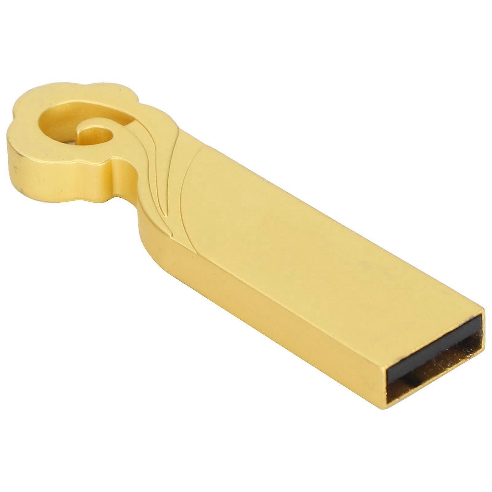 32GB USB 2.0 Metal Waterproof Flash Drive Portable Memory Stick