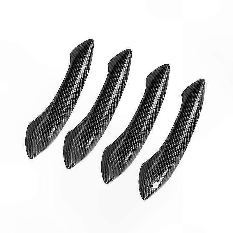 Carbon Fiber Door Handle Protector Trim for Series 5 6 7 F07 F10 F11 F06 F12 F13 F01 F02