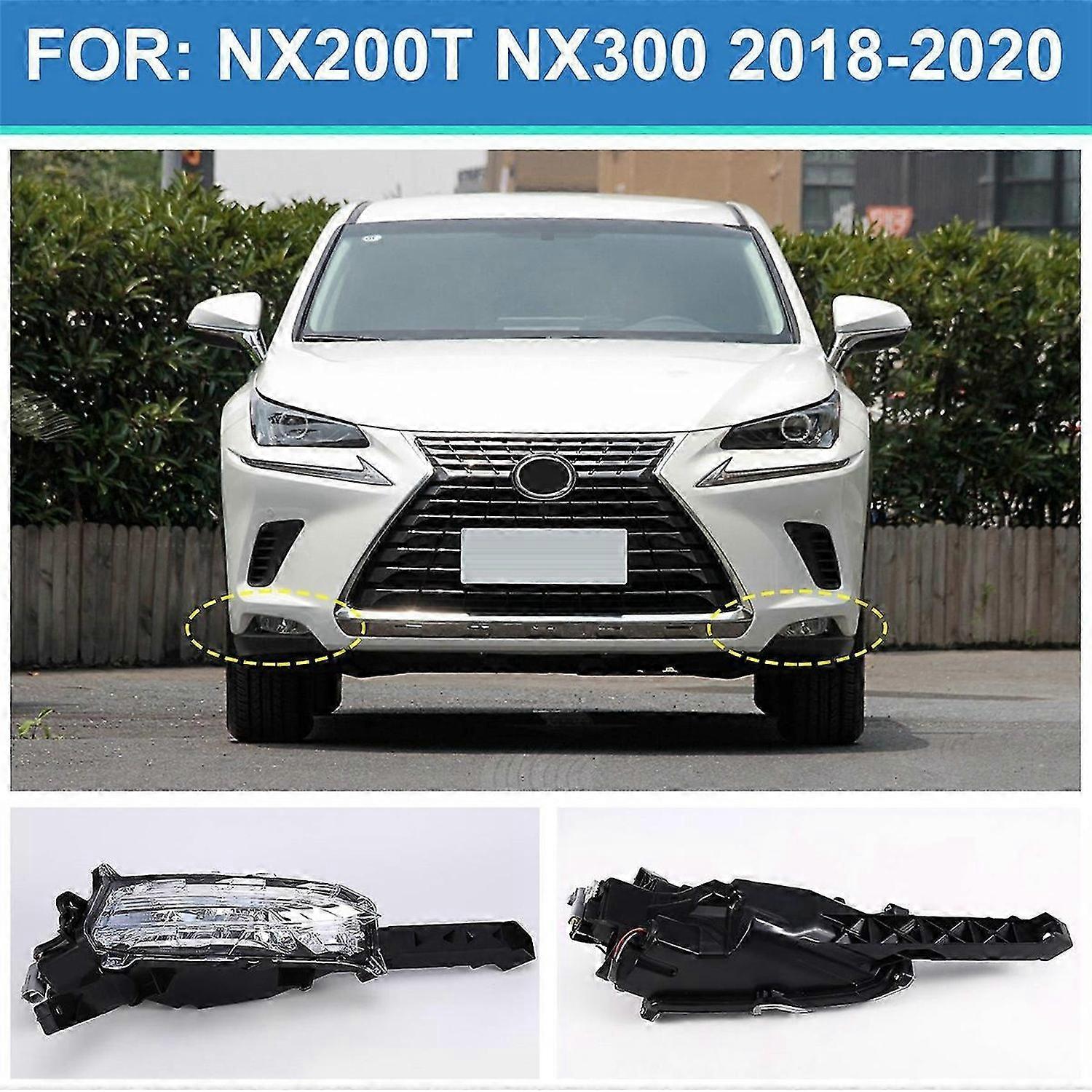 Für Lexus NX200T NX300 2018-2020 Auto DRL Nebelscheinwerfer Nebelscheinwerfer Front Stoßstange Scheinwerfer Nebelscheinwerfer 81210-