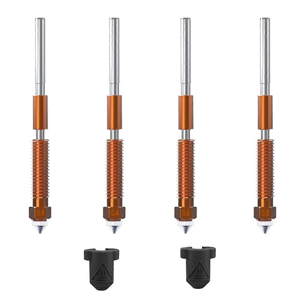 Nozzle Kit for 3D Printer V3, K1C, Qucik-swap Nozzle