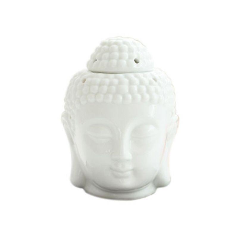 Thai style Buddha head incense burner ceramic aroma diffuser