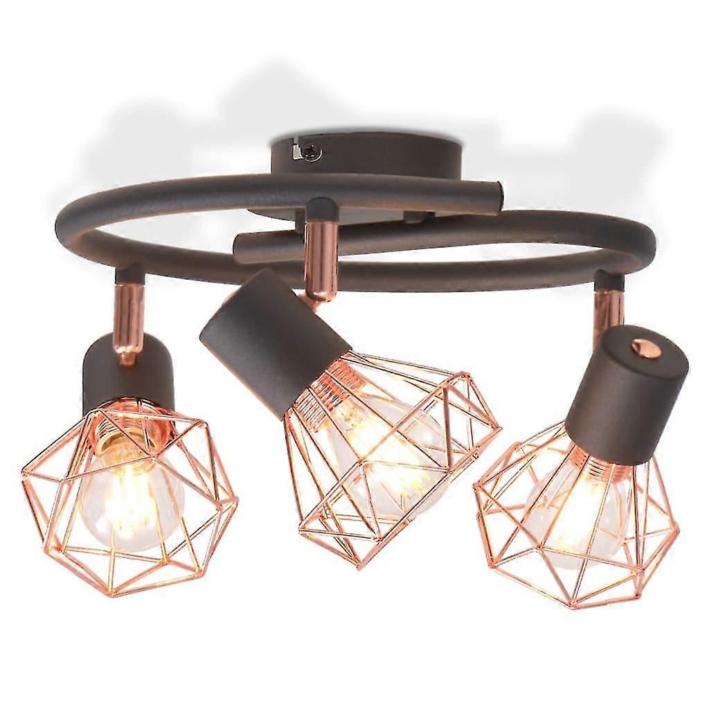 Deckenleuchte mit 3 LED-Glühlampen 12 W