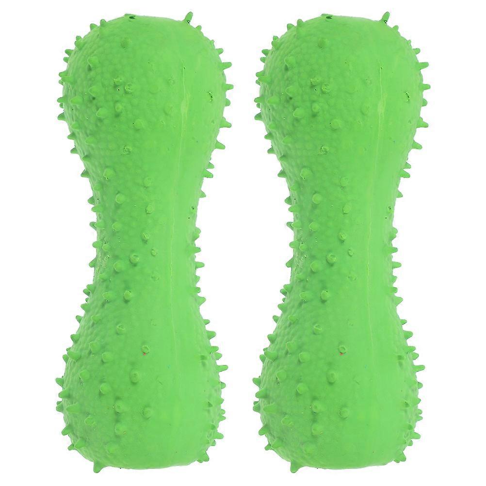 Interactive Dog Toy Tpr Bone Shape for 10Pcs Chewing and Play