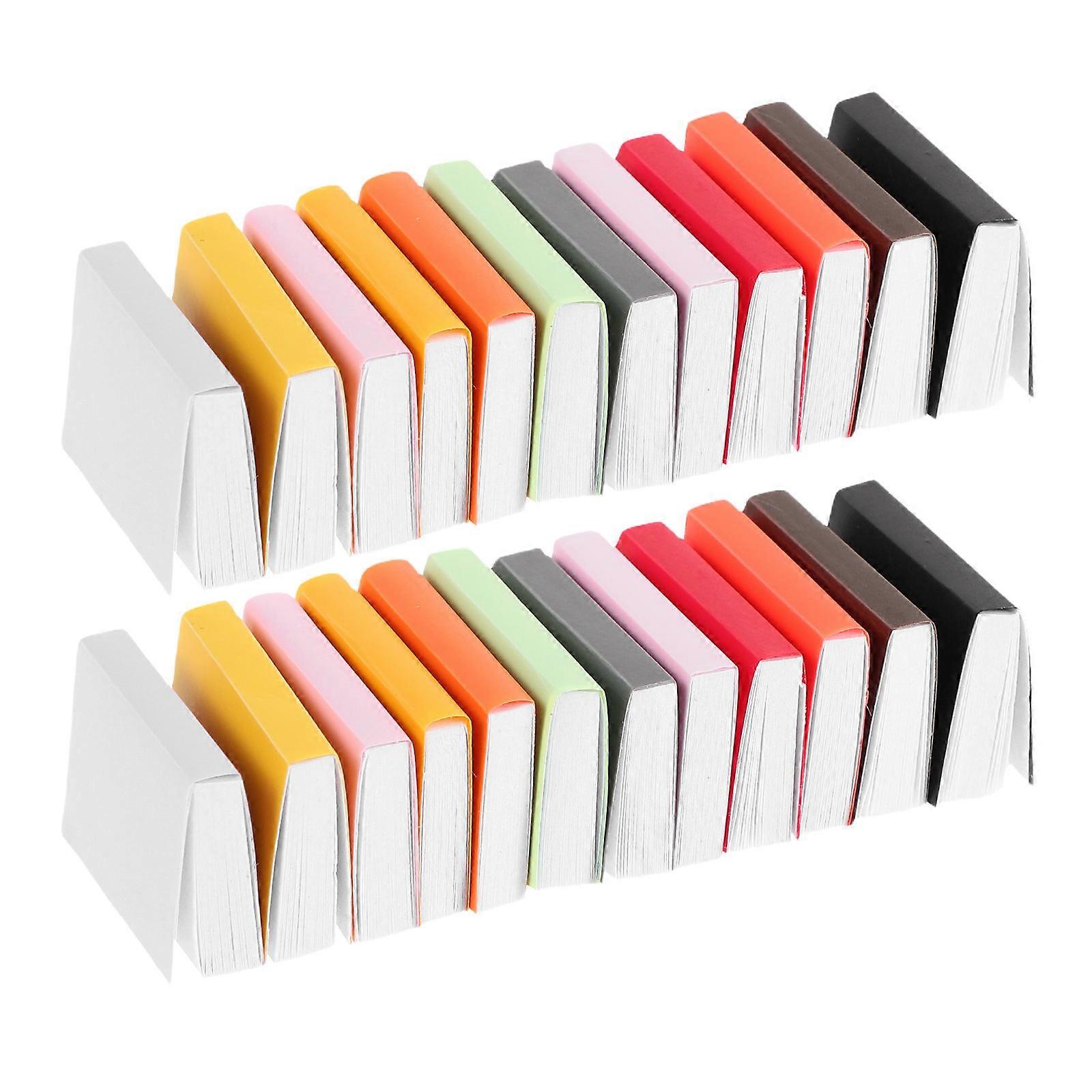Miniature Dollhouse Accessories for Role Playing 48Pcs Tiny Paper Books