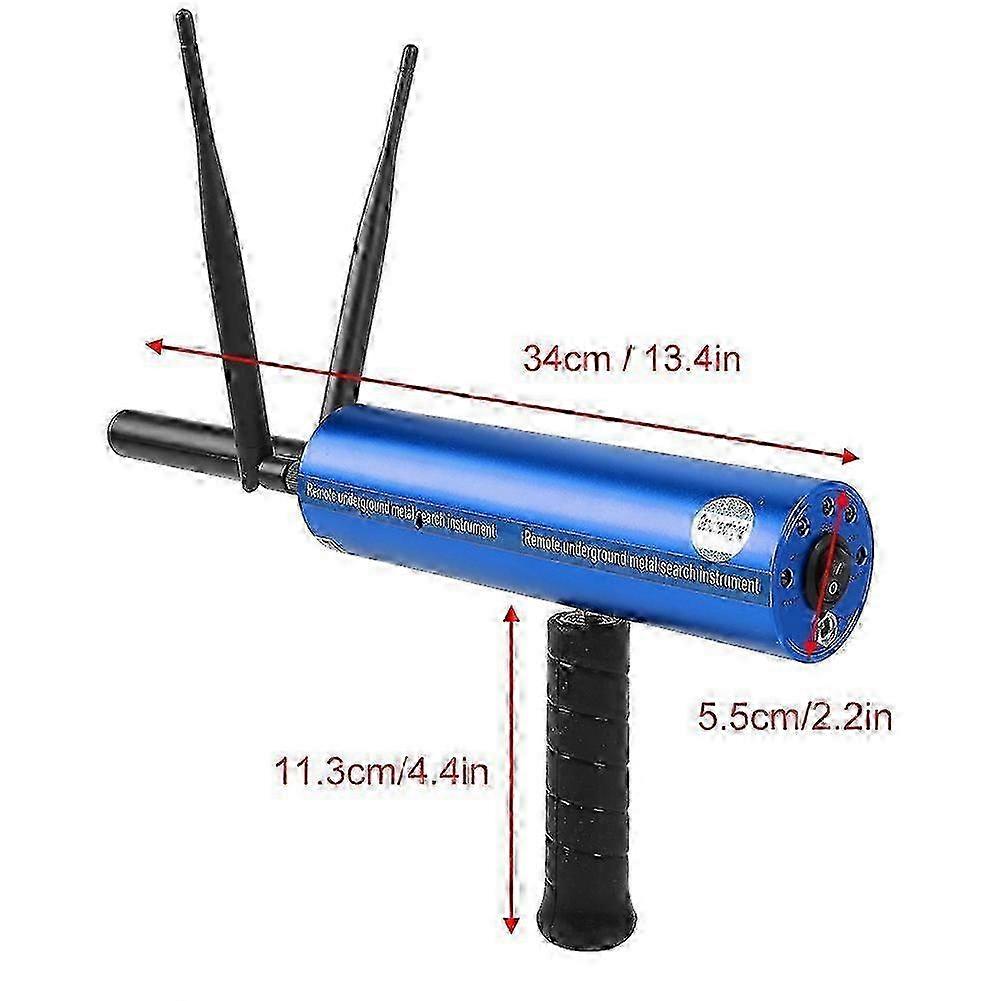 Handheld Metal Detector - Gold/Silver/Copper Scanner with Remote (Blue)