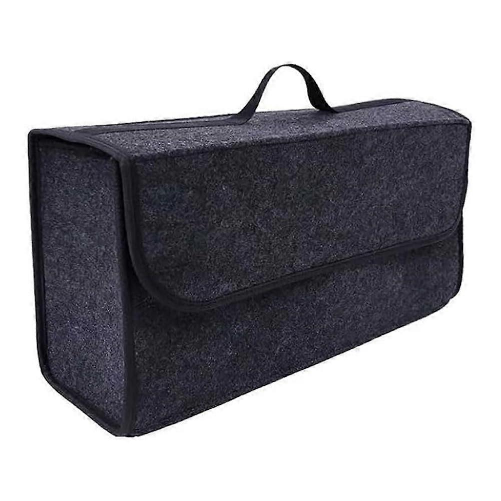 Car Boot Organiser Bag for Mitsubishi ASX Eclipse Lancer Mirage, Foldable Trunk Storage Bag, Black Interior Accessory