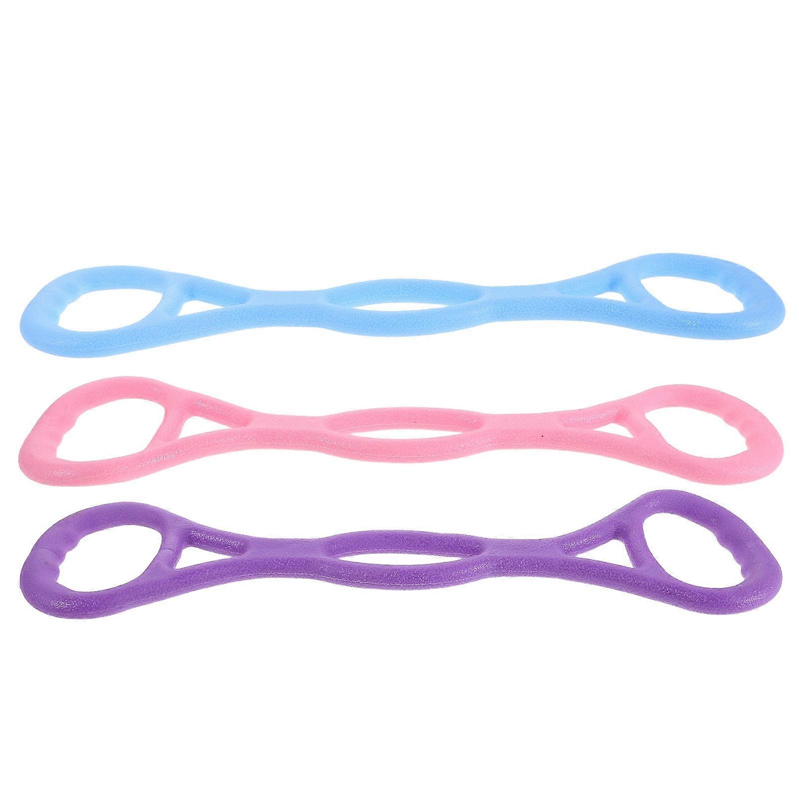 Yoga Resistance Bands 9Pcs Home Exercise Bands for Shoulder and Back