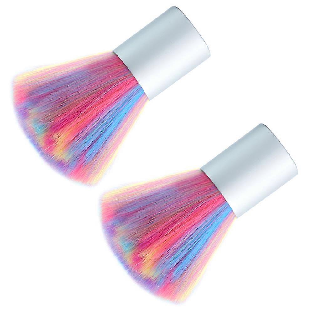 Cosmetics Powder Blush Brush For Ladies Short Handle Design Suitable For Professional Use 6 Pcs