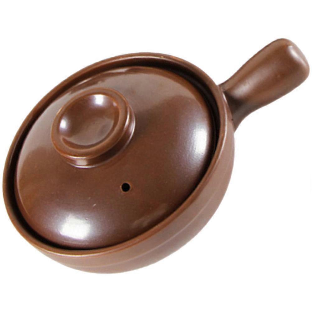Ceramic Pot High Temperature Resistant Casserole for Household Use 2Pcs