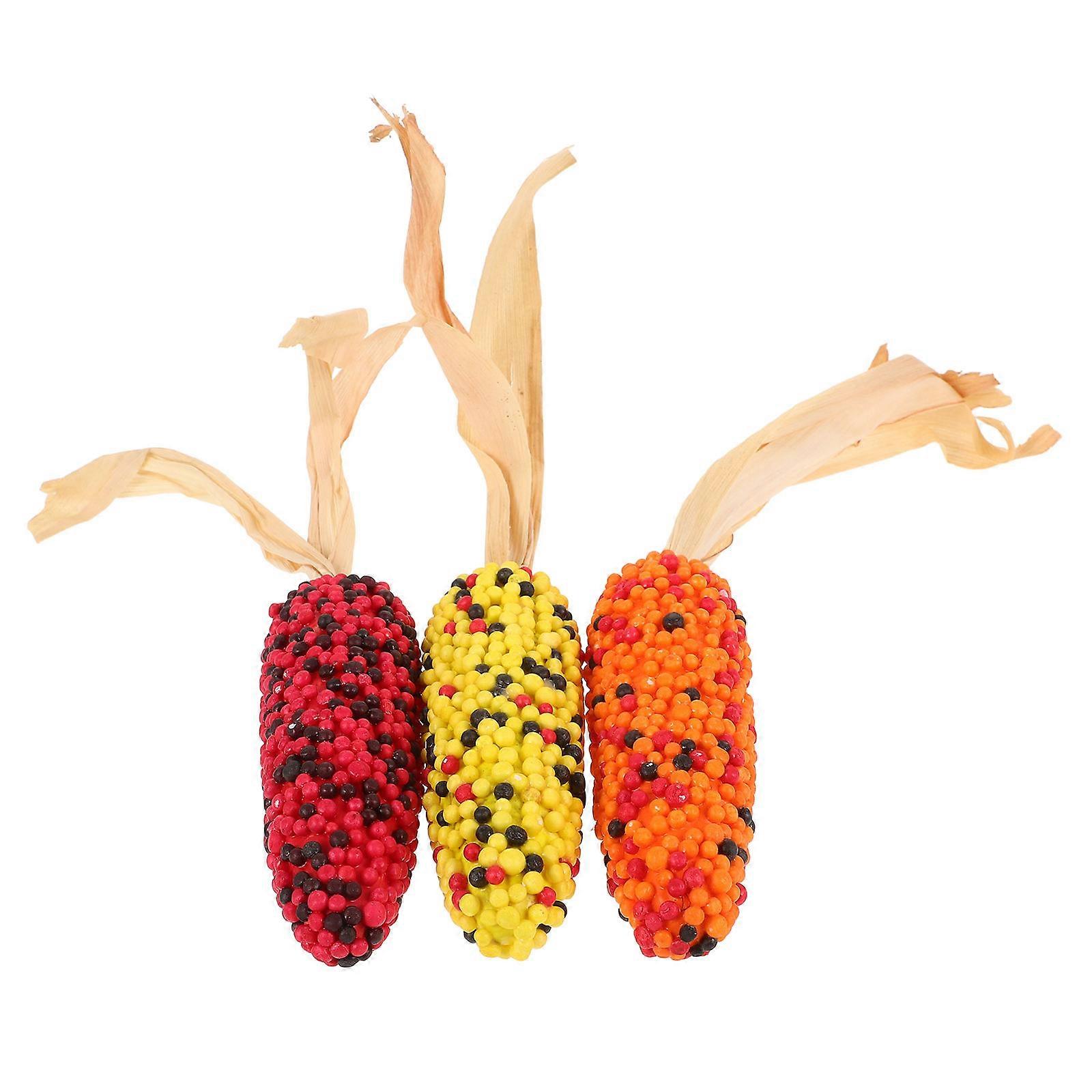 Artificial Corn Foam Simulation Corn Decoration for 6Pcs Decorative Models