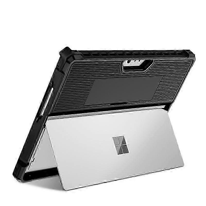 For Microsoft Surface Pro 9 Striped Hollow Tablet Case 2025