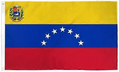 Drapeau en polyester Venezuela 7 étoiles AX 240