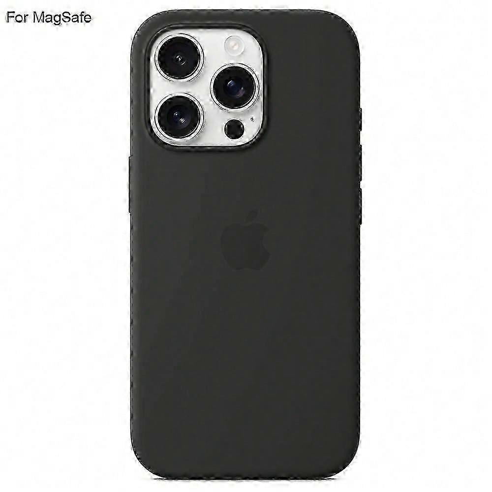 For Iphone 16 Pro Max Case Compatible With Magsafe Liquid Silicone Phone Back Cover [induction Popov