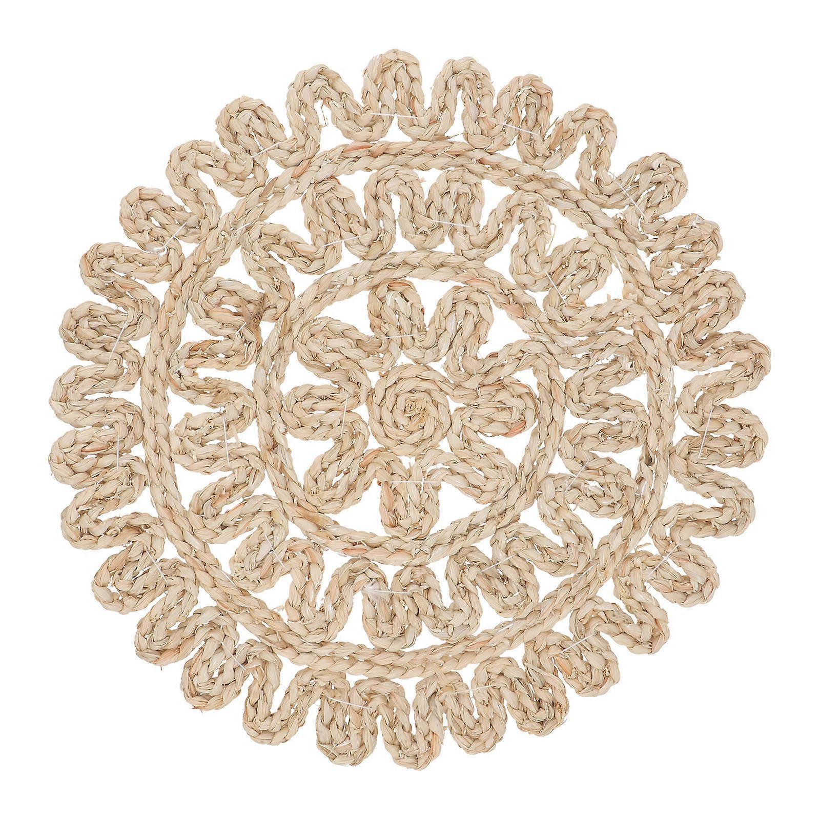 Heat Insulation Coasters Grass for Protection 1Pcs Round Cup Pad