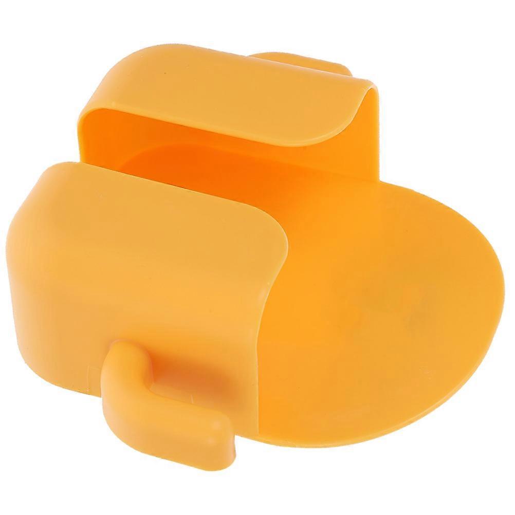 Wall Mount Phone Holder Adhesive Organizer Box Plastic 2Pcs