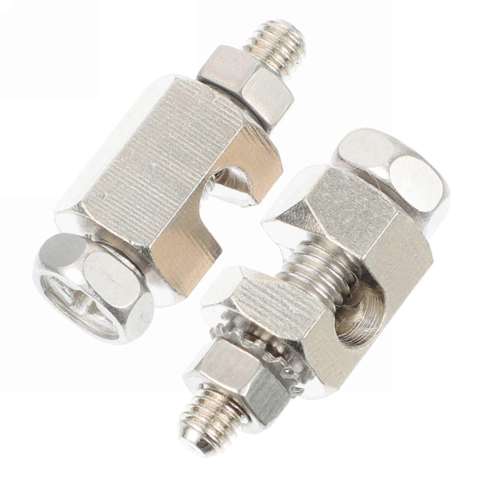 Solar Panel Wire Clip 8Pcs For Reliable Grounding In Electrical Wiring Simple Design With Durable Copper Material