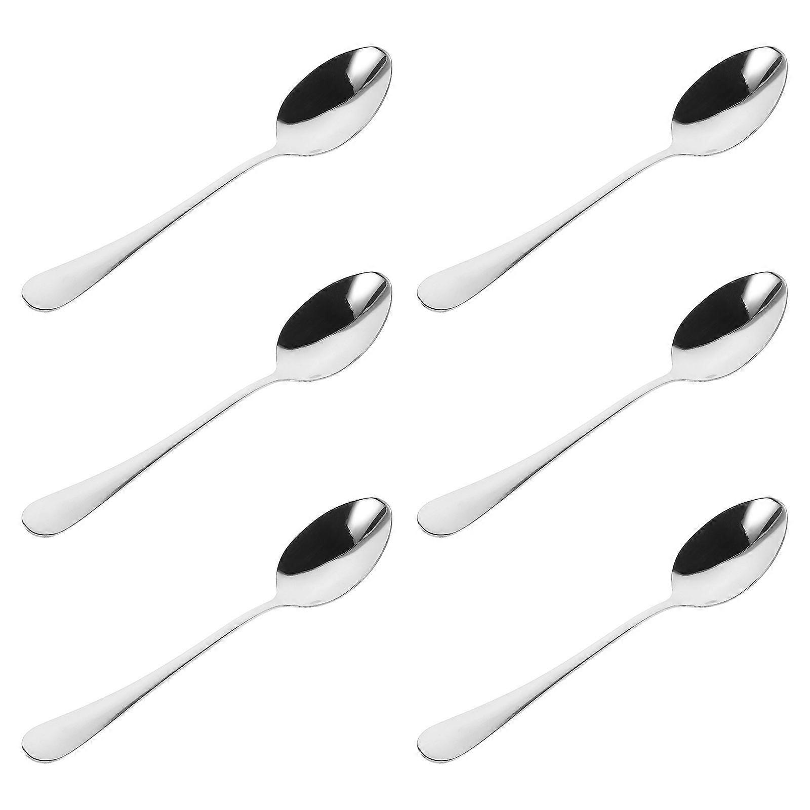 Stainless Steel Long Handle Spoons For Serving Ideal For Banquets And Home Use 20.50X4.50X2.00CM Scooping 24Pcs
